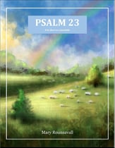 Psalm 23 SA choral sheet music cover